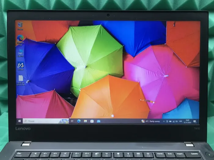 Ультрабук Б-клас Lenovo ThinkPad T470 / 14" (1366x768) TN / Intel Core i5-7300U (2 (4) ядра по 2.6 - 3.5 GHz) / 8 GB DDR4 / 240 GB SSD / Intel HD Graphics 520 / WebCam / Fingerprint / USB 3.1 / HDMI б/в - зображення 3