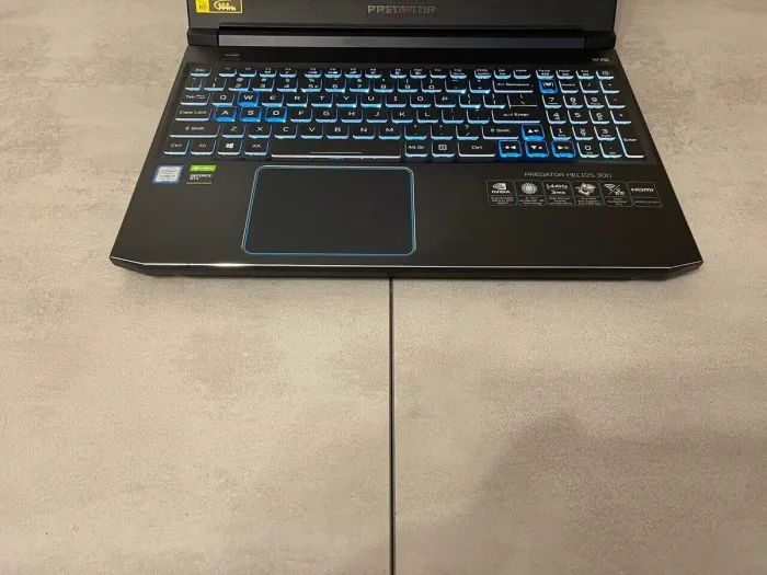 Ігровий ноутбук Acer Predator Helios 300 N1812 / 15.6" (1920x1080) IPS / Intel Core i7-9750H (6 (12) ядер по 2.6 - 4.5 GHz) / 16 GB DDR4 / 256 GB SSD M.2 + 1000 GB HDD / nVidia GeForce GTX 1660 Ti, 6 GB GDDR6, 192-bit / WebCam б/в - зображення 4