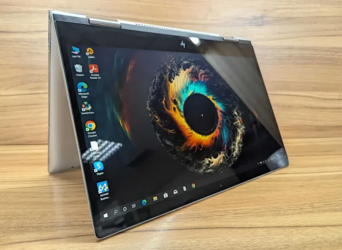 Ноутбук-трансформер Б-клас HP ENVY x360m 15m-bp011dx / 15.6" (1920x1080) IPS Touch / Intel Core i7-7500U (2 (4) ядра по 2.7 - 3.5 GHz) / 16 GB DDR4 / 480 GB SSD / Intel HD Graphics 620 / WebCam / Windows 10 б/в - зображення 8