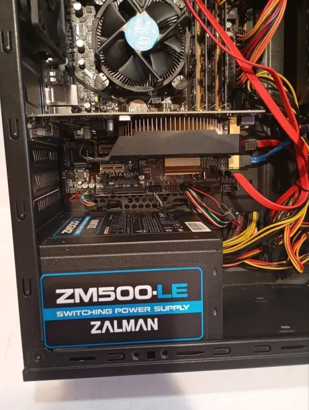 ПК Zalman ZM-T4 Tower / Intel Core i5-4590 (4 ядра по 3.3 - 3.7 GHz) / 16 GB DDR3 / 256 GB SSD + 1000 GB HDD / nVidia GeForce GTX 750, 1 GB GDDR5, 128-bit / DVD-RW / 500W б/в - зображення 9