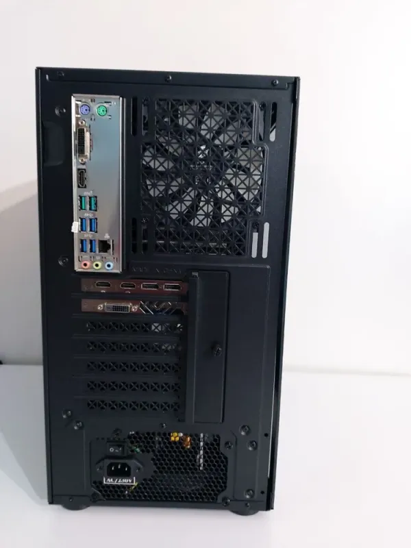 Ігровий ПК 1stPlayer Ariya AY7 Tower / Intel Core i5-9400 (6 ядер по 2.9 - 4.1 GHz) / 16 GB DDR4 / 480 GB SSD + 512 GB SSD M.2 / AMD Radeon RX 590, 8 GB GDDR5, 256-bit / 500W б/в - зображення 6
