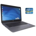 Ультрабук Б-клас HP EliteBook Folio 1040 G1 / 14" (1600x900) IPS / Intel Core i5-4210U (2 (4) ядра по 1.7 - 2.7 GHz) / 4 GB DDR3 / 128 GB SSD / Intel HD Graphics 4400 / WebCam / Win 10 Pro б/в