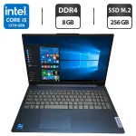 Ноутбук Б-клас Lenovo IdeaPad Slim 3 15IRU8 / 15.6" (1920x1080) IPS Touch / Intel Core i5-1335U (10 (12) ядра по 3.4 - 4.6 GHz) / 8 GB DDR4 / 256 GB SSD M.2 / Intel Iris Xe Graphics / WebCam б/в