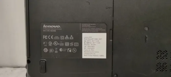 Ноутбук Б-клас Lenovo G565 / 15.6" (1366x768) TN / AMD Athlon II P360 (2 ядра по 2.3 - 3.2 GHz) / 4 GB DDR3 / 120 GB SSD / AMD Radeon HD 4200 Graphics / WebCam б/в - зображення 9