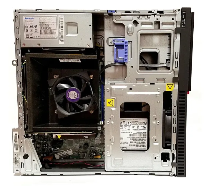 ПК Lenovo ThinkCentre M700 SFF / Intel Core i3-6100 (2 (4) ядра по 3.7 GHz) / 8 GB DDR4 / 256 GB SSD / nVidia Quadro P400, 2 GB GDDR5, 64-bit б/в - зображення 4