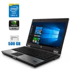 Ноутбук HP EliteBook 8440p / 14" (1600x900) TN / Intel Core i5-520M (2 (4) ядра по 2.4 - 2.93 GHz) / 4 GB DDR3 / 320 GB HDD / nVidia NVS 3100M, 512 MB GDDR3, 64-bit / WebCam / DVD-RW б/в
