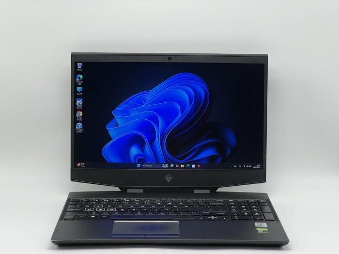 Ігровий ноутбук Б-клас HP Omen 15-dh1070wm / 15.6" (1920x1080) IPS / Intel Core i7-10750H (6 (12) ядер по 2.6 - 5.0 GHz) / 16 GB DDR4 / 512 GB SSD / nVidia GeForce GTX 1660 Ti, 6 GB GDDR6, 192-bit / WebCam б/в - зображення 2