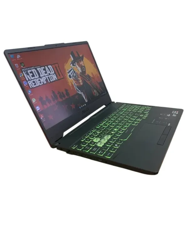 Ігровий ноутбук Asus TUF Gaming A15 FA506IH / 15.6" (1920x1080) IPS / AMD Ryzen 5 4600H (6 (12) ядер по 3.0 - 4.0 GHz) / 16 GB DDR4 / 512 GB SSD / nVidia GeForce GTX 1650, 4 GB GDDR6, 128-bit / WebCam б/в - зображення 3