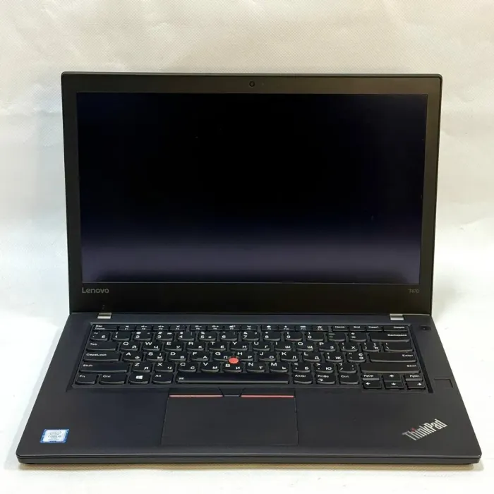 Ноутбук Lenovo ThinkPad T470 / 14" (1920x1080) IPS Touch / Intel Core i5-7300U (2 (4) ядра по 2.6 - 3.5 GHz) / 16 GB DDR4 / 256 GB SSD / Intel HD Graphics 520 / WebCam / Windows 10 Pro + Lenovo Dock Station б/в - зображення 5