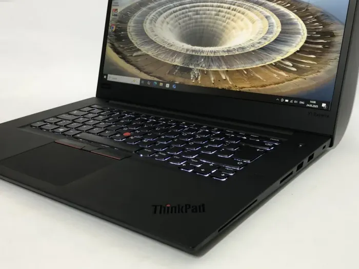 Ігровий ультрабук Lenovo ThinkPad X1 Extreme Gen2 / 15.6" (1920x1080) IPS / Intel Core i7-9850H (6 (12) ядер по 2.6 - 4.6 GHz) / 32 GB DDR4 / 1000 GB SSD / nVidia GeForce GTX 1650 Max-Q, 4 GB GDDR6, 128-bit / WebCam / Win 10 Pro б/в - зображення 9