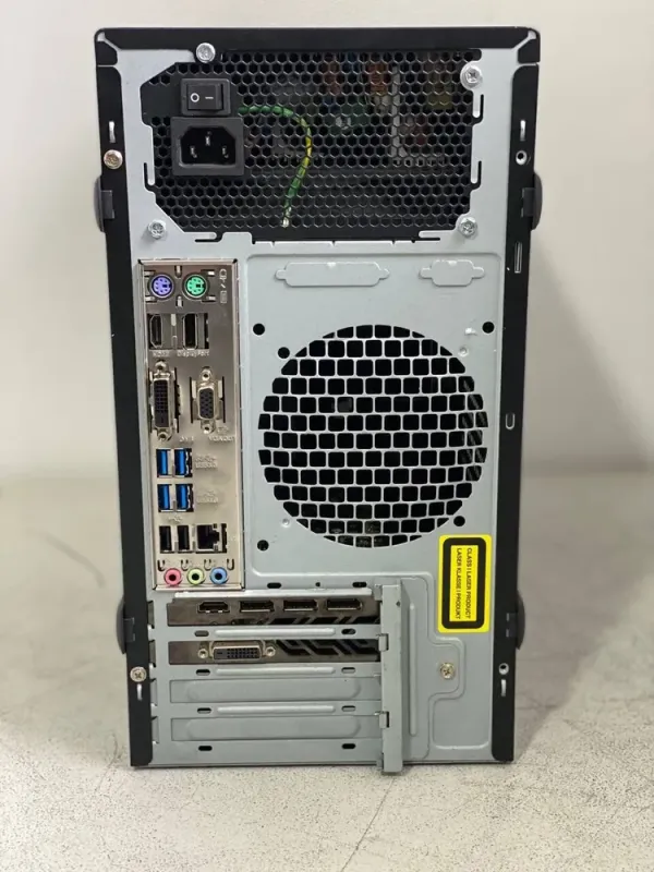 Комп'ютер BlueChip Tower / Intel Core i7-6700 (4 (8) ядра по 3.4 - 4.0 GHz) / 16 GB DDR4 / 240 GB SSD / AMD Radeon RX 470, 4 GB GDDR5, 256-bit / DVD-ROM б/в - зображення 4