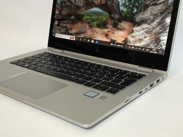 Ультрабук-трансформер HP EliteBook x360 1030 G2 / 13.3" (1920x1080) IPS Touch / Intel Core i7-7500U (2 (4) ядра по 2.7 - 3.5 GHz) / 8 GB DDR4 / 256 GB SSD / Intel HD Graphics 620 / WebCam / Win 11 Pro б/в - зображення 10