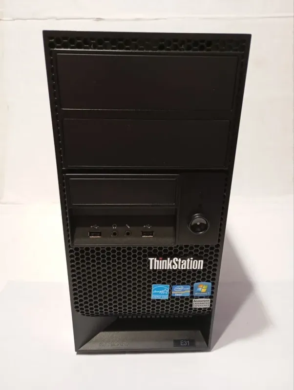 Робоча станція Lenovo ThinkStation E31 Tower / Intel Xeon E3-1230 v2 (4 (8) ядра по 3,3 - 3,7 ГГц) / 10 ГБ DDR3 / 240 ГБ SSD + 200 ГБ HDD / nVidia NVS 300, 512 МБ DDR3, 64-біт б/в - зображення 2