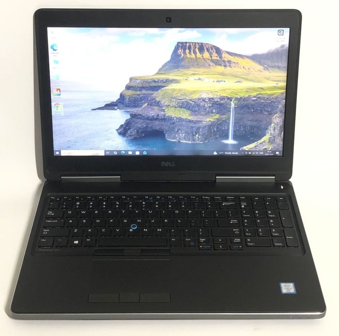 Мобільна робоча станція Б-класу Dell Precision 7520 / 15.6" (1920x1080) IPS / Intel Core i7-6820HQ (4 (8) ядра по 2,7 - 3,6 ГГц) / 16 ГБ DDR4 / 128 ГБ SSD + 500 ГБ HDD / nVidia Quadro M2200, 4 ГБ GDDR5, 128-біт / WebCam / Win 10 Pro б/в - зображення 2