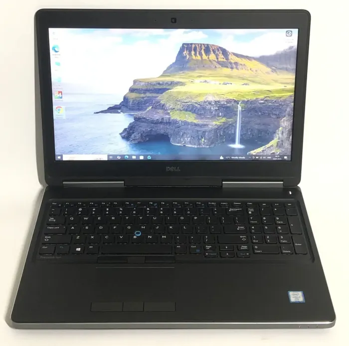 Мобільна робоча станція Б-класу Dell Precision 7520 / 15.6" (1920x1080) IPS / Intel Core i7-6820HQ (4 (8) ядра по 2,7 - 3,6 ГГц) / 16 ГБ DDR4 / 128 ГБ SSD + 500 ГБ HDD / nVidia Quadro M2200, 4 ГБ GDDR5, 128-біт / WebCam / Win 10 Pro б/в - изображение 2