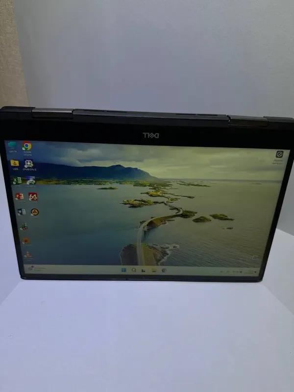 Ноутбук-трансформер Dell Inspiron 7586 2 in 1 / 15.6" (3840x2160) IPS Touch / Intel Core i7-8565U (4 (8) ядра по 1.8 - 4.6 GHz) / 16 GB DDR4 / 512 GB SSD / nVidia GeForce MX 150, 2 GB GDDR5, 64-bit / WebCam / HDMI б/в - зображення 6