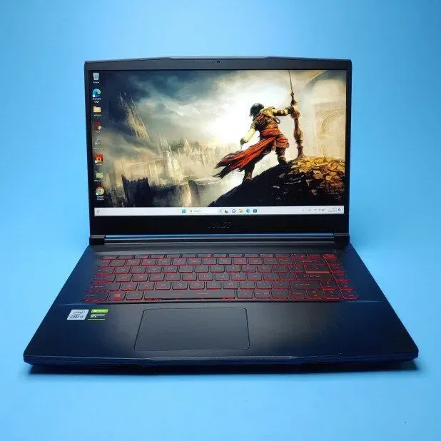 Ігровий ноутбук MSI GF63 Thin 10SC / 15.6" (1920x1080) IPS / Intel Core i5-10500H (6 (12) ядер по 2.5 - 4.5 GHz) / 8 GB DDR4 / 256 GB SSD / nVidia GeForce GTX 1650 Max-Q, 4 GB GDDR6, 128-bit / WebCam / Win 11 Home б/в - зображення 2
