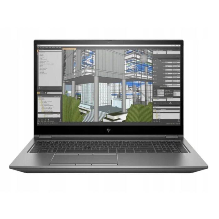 Мобільна робоча станція HP ZBook Fury 15 G7 / 15,6" (1920x1080) IPS / Intel Core i7-10750H (6 (12) ядер по 2,6 - 5,0 ГГц) / 8 ГБ DDR4 / 240 ГБ SSD / nVidia Quadro T2000 Max-Q, 4 ГБ GDDR6, 128-біт / WebCam б/в - зображення 2