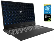 Ігровий ноутбук Б-класу Lenovo Legion Y540-17IRH / 17.3" (1920x1080) IPS / Intel Core i7-9750H (6 (12) ядер по 2,6 - 4,5 ГГц) / 16 ГБ DDR4 / 480 ГБ SSD / nVidia GeForce RTX 2060, 6 ГБ GDDR6, 192-bit / WebCam б/в