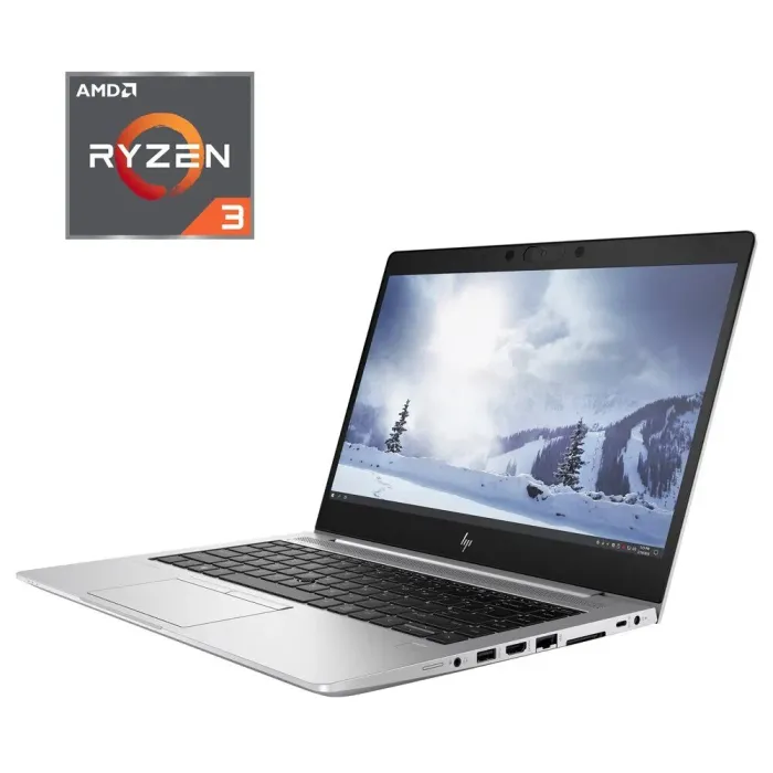 Ультрабук HP EliteBook MT45 / 14" (1920x1080) IPS Touch / AMD Ryzen 3 3300U (4 ядра по 2.1 - 3.5 GHz) / 16 GB DDR4 / 240 GB SSD / AMD Radeon Vega 6 Graphics / WebCam б/в - зображення 1