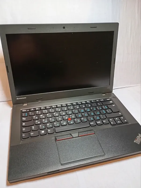 Ноутбук Б-клас Lenovo ThinkPad L450 / 14" (1920x1080) IPS / Intel Core i5-5300U (2 (4) ядра по 2.3 - 2.9 GHz) / 8 GB DDR3 / 120 GB SSD / Intel HD Graphics 5500 / WebCam б/в - зображення 3