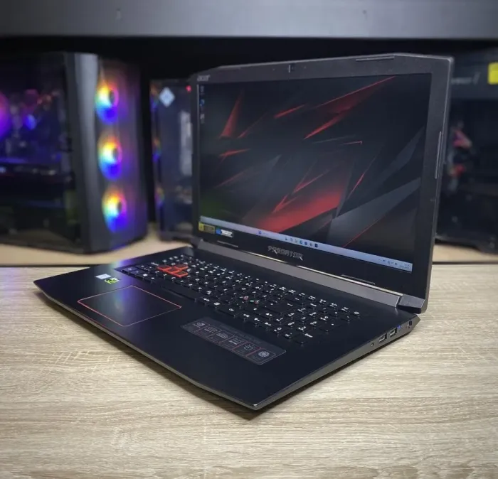 Ігровий ноутбук Acer Predator Helios 300 PH317-52 / 17.3" (1920x1080) IPS / Intel Core i7-8750H (6 (12) ядер по 2.2 - 4.1 GHz) / 8 GB DDR4 / 512 GB SSD / nVidia GeForce GTX 1050 Ti, 4 GB GDDR5, 128-bit / WebCam б/в - зображення 5