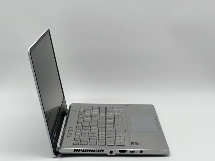 Ігровий ноутбук Asus ROG Zephyrus G14 GA401QM / 14" (1920x1080) IPS / AMD Ryzen 9 5900HS (8 (16) ядер по 3.0 - 4.6 GHz) / 24 GB DDR4 / 960 GB SSD / nVidia GeForce RTX 3060, 6 GB GDDR6, 192-bit б/в - зображення 3