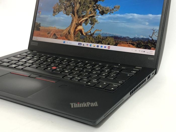 Ультрабук Б-клас Lenovo ThinkPad X395 / 13.3" (1920x1080) IPS Touch / AMD Ryzen 3 PRO 3300U (4 ядра по 2.1 - 3.5 GHz) / 8 GB DDR4 / 256 GB SSD NVMe / AMD Radeon Vega 6 Graphics / WebCam / Win 10 Pro б/в - зображення 9