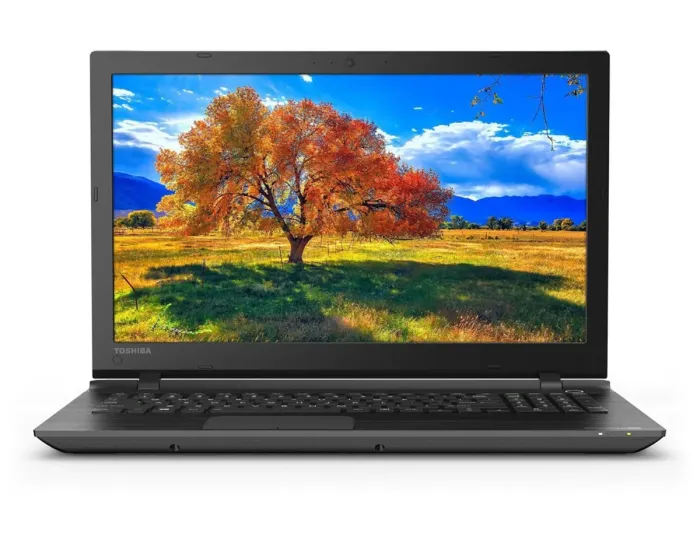 Ноутбук Б-клас Toshiba Satellite C55 / 15.6" (1366x768) TN / Intel Pentium N3510 (4 ядра по 2.0 GHz) / 4 GB DDR4 / 500 GB HDD / Intel HD Graphics / WebCam б/в - зображення 1