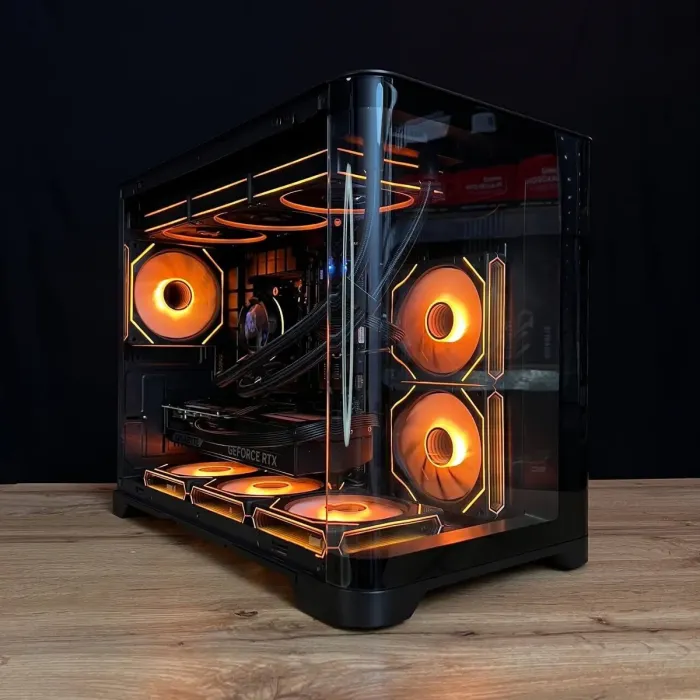 Збірка на замовлення ігровий ПК GameMax Hype-M Black Tower / AMD Ryzen 7 7700 (8 (16) ядер по 3,8 - 5,3 ГГц) / 32 ГБ DDR5 / 1000 ГБ SSD M.2 / nVidia GeForce RTX 5070, 12 ГБ GDDR7, 192-bit / 750 Вт - зображення 2