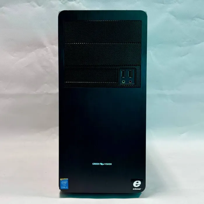 Комп'ютер Green Vision GV-CS M01 Tower / Intel Core i7-4790S (4 (8) ядра по 3.2 - 4.0 GHz) / 16 GB DDR3 / 256 GB SSD + 500 GB HDD / nVidia GeForce GTX 1060, 6 GB GDDR5, 192-bit / 400W б/в - зображення 2