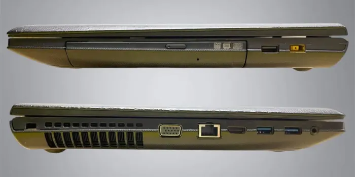 Ноутбук Lenovo G500 / 15.6" (1366x768) TN / Intel Celeron 1005M (2 ядра по 1.9 GHz) / 8 GB DDR3 / 128 GB SSD / Intel HD Graphics / WebCam б/в - зображення 4