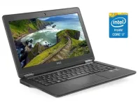 Нетбук Dell Latitude E7250 / 12.5" (1366x768) TN / Intel Core i7-5600U (2 (4) ядра по 2.6 - 3.2 GHz) / 8 GB DDR3 / 256 GB SSD / Intel HD Graphics 5500 / WebCam / Win 10 Pro б/в