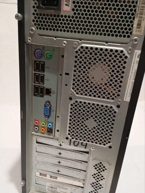 ПК Asus Vento A8 Tower / Intel Core i5-2400 (4 ядра по 3.1 - 3.4 GHz) / 8 GB DDR3 / 320 GB HDD / Intel HD Graphics 2000 / 350W б/в - зображення 4