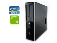 ПК HP Compaq 8200 Elite SFF / Intel Core i5-2500 (4 ядра по 3.3 - 3.7 GHz) / 16 GB DDR3 / 500 GB HDD / nVidia GeForce GT 710, 1 GB DDR3, 64-bit / DVD-RW б/в