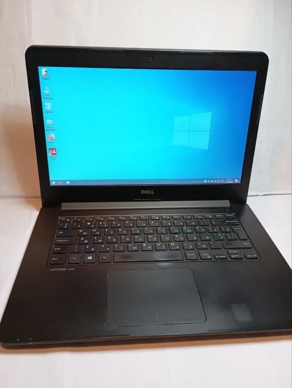 Ноутбук Б-клас Dell Latitude 3450 / 14" (1366x768) TN / Intel Core i5-5200U (2 (4) ядра по 2.2 - 2.7 GHz) / 8 GB DDR3 / 128 GB SSD / Intel HD Graphics 5500 / WebCam б/в - зображення 2
