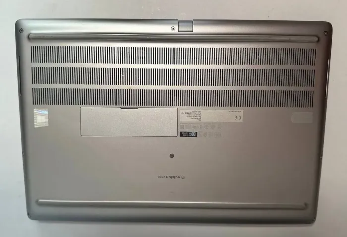 Мобільна робоча станція Dell Precision 7550 / 15.6" (1920x1080) IPS / Intel Core i7-10850H (6 (12) ядер по 2.7 - 5.1 GHz) / 32 GB DDR4 / 512 GB SSD / nVidia Quadro T1000, 4 GB GDDR6, 128-bit / WebCam / Win 11 Pro б/в - зображення 5