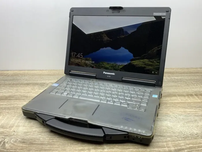 Захищений ноутбук Б-клас Panasonic Toughbook CF-53 / 14" (1366x768) TN / Intel Core i5-3320M (2 (4) ядра по 2.6 - 3.3 GHz) / 8 GB DDR3 / 240 GB SSD / Intel HD Graphics 4000 / DVD-ROM б/в - зображення 2