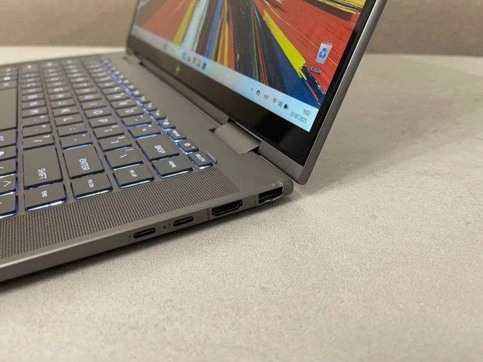 Ультрабук-трансформер Б-клас HP Envy x360 15-fe1073cl / 15.6" (1920x1080) IPS Touch / Intel Core Ultra 7 155U (12 (14) ядер по 1.7 - 4.8 GHz) / 16 GB DDR5 / 1000 GB SSD M.2 / Intel Graphics / WebCam / HDMI б/в - зображення 10