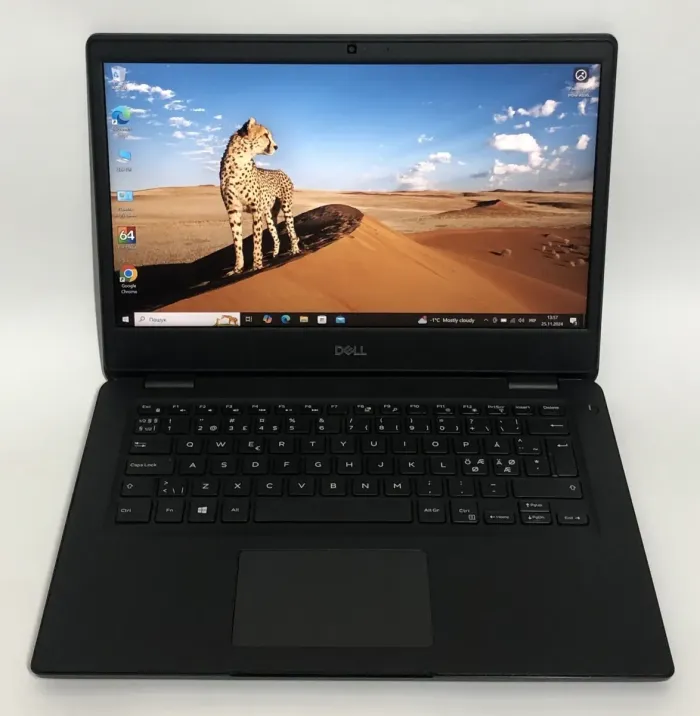 Ультрабук Dell Latitude 3400 / 14" (1366x768) IPS / Intel Core i3-8145U (2 (4) ядра по 2.1 - 3.9 GHz) / 8 GB DDR4 / 256 GB SSD NVMe / Intel UHD Graphics / WebCam / Win 10 Pro б/в - зображення 2