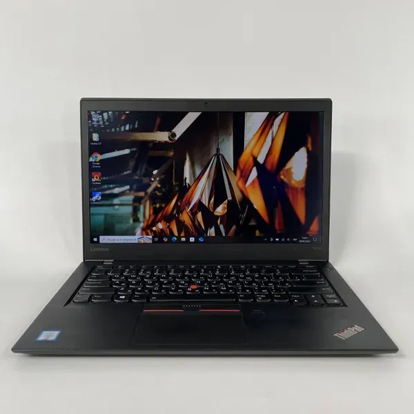 Ультрабук Lenovo ThinkPad T470S / 14" (1920x1080) IPS / Intel Core i5-6300U (2 (4) ядра по 2.4 - 3.0 GHz) / 8 GB DDR4 / 256 GB SSD / Intel HD Graphics 520 / WebCam / TouchID б/в - зображення 2