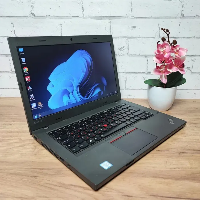 Ультрабук Б-клас Lenovo ThinkPad L460 / 14" (1366x768) TN / Intel Core i5-6200U (2 (4) ядра по 2.3 - 2.8 GHz) / 8 GB DDR4 / 128 GB SSD / Intel HD Graphics 520 / WebCam б/в - зображення 5