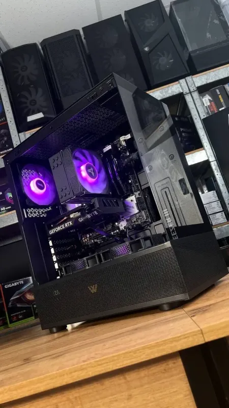 Збірка під замовлення: ігровий ПК 1stPlayer Mi7 Pro Tower / AMD Ryzen 5 5600 (6 (12) ядер по 3.5 - 4.4 GHz) / 32 GB DDR4 / 1000 GB SSD M.2 / nVidia GeForce RTX 4060, 8 GB GDDR6, 128-bit / 750W - зображення 2