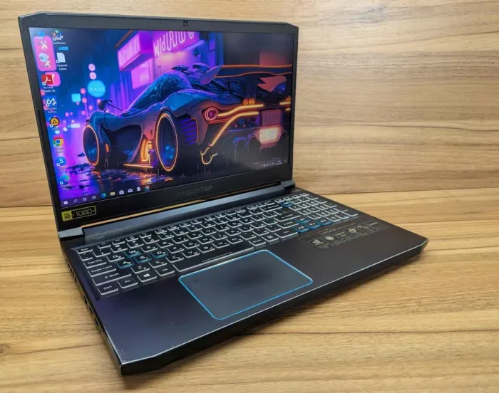 Ігровий ноутбук Б-клас Acer Predator PH315-52 / 15.6" (1920x1080) IPS / Intel Core i7-9750H (6 (12) ядер по 2.6 - 4.5 GHz) / 16 GB DDR4 / 480 GB SSD / nVidia GeForce GTX 1660 Ti, 6 GB GDDR6, 192-bit / WebCam / Windows 10 б/в - зображення 6