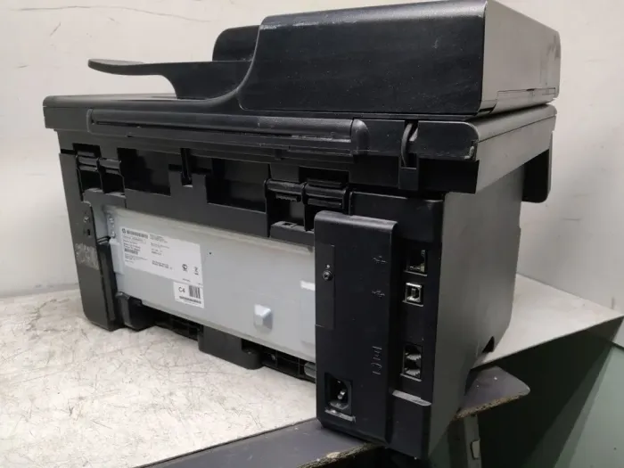 БФП принтер Б-клас HP LaserJet Pro M1214NFH MFP / Лазерний монохромний друк / 600x600 dpi / 18 стор/хв / A4 / USB Type-B, Ethernet / Кабелі в комплекті б/в - зображення 4