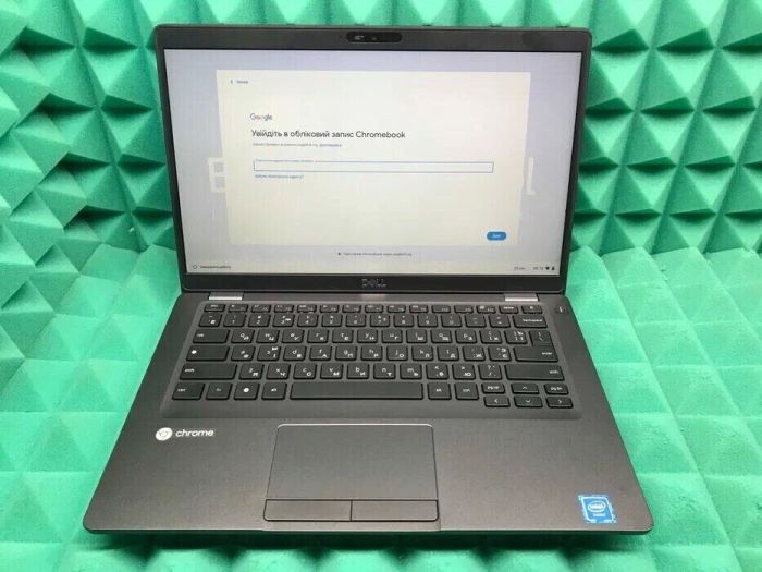 Ультрабук Dell Latitude 5400 Chromebook / 14" (1920x1080) IPS / Intel Core i3-8145U (2 (4) ядра по 2.1 - 3.9 GHz) / 8 GB DDR4 / 256 GB SSD M.2 / Intel UHD Graphics 620 / WebCam / ChromeOS б/в - зображення 2