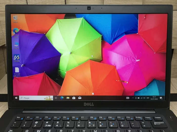 Ультрабук Б-клас Dell Latitude 7480 / 14" (1920x1080) IPS / Intel Core i5-6300U (2 (4) ядра по 2.4 - 3.0 GHz) / 8 GB DDR4 / 256 GB SSD / Intel HD Graphics 520 / WebCam б/в - зображення 3