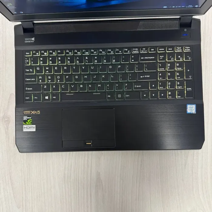 Ігровий ноутбук Clevo Sager P650RP6 / 15.6" (1920x1080) IPS / Intel Core i7-6700HQ (4 (8) ядра по 2.6 - 3.5 GHz) / 16 GB DDR4 / 1000 GB SSD / nVidia GeForce GTX 1060, 6 GB GDDR5, 192-bit / WebCam б/в - зображення 7