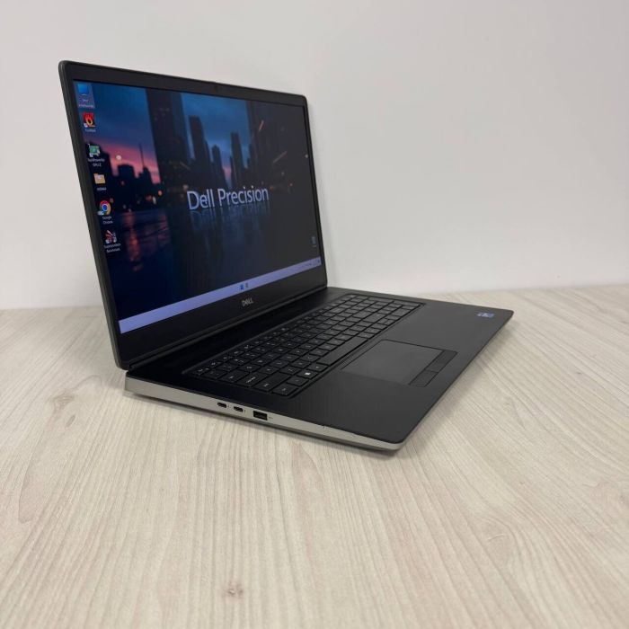 Мобільна робоча станція Б-клас Dell Precision 7760 / 17.3" (3840x2160) IPS / Intel Core i7-11850H (8 (16) ядер по 2.5 - 4.8 GHz) / 32 GB DDR4 / 512 GB SSD NVMe / nVidia RTX A5000, 16 GB GDDR6, 256-bit / WebCam б/в - зображення 4