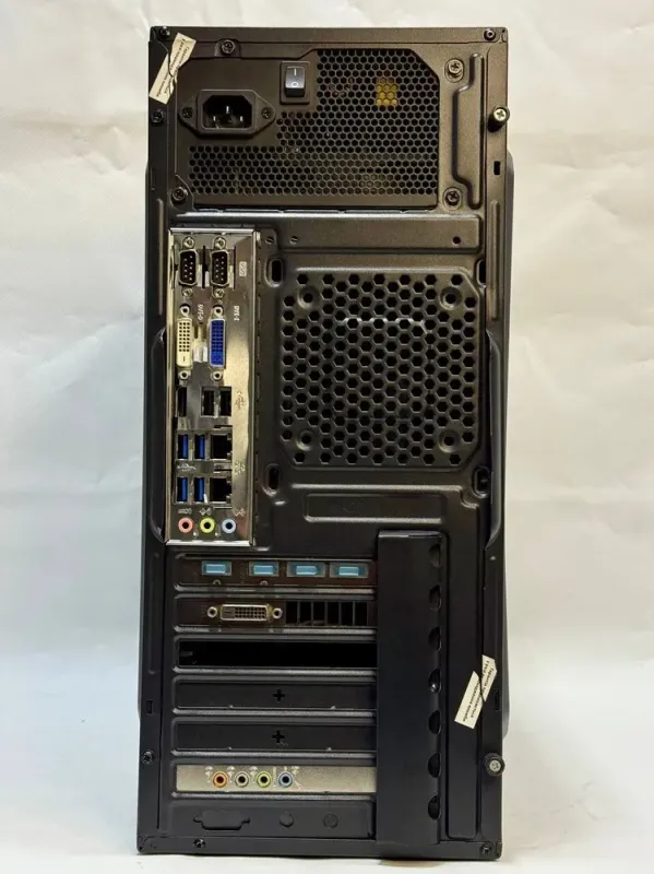 Комп'ютер GameMax MB980AF Black Tower / Intel Core i7-4790S (4 (8) ядра по 3.2 - 4.0 GHz) / 16 GB DDR3 / 240 GB SSD + 500 GB HDD / AMD Radeon RX 570, 4 GB GDDR5, 256-bit / 400W б/в - зображення 8